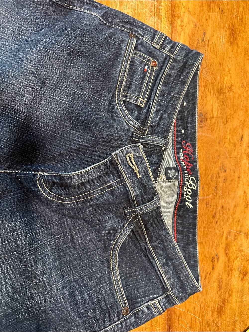 Tommy Hilfiger Dark Indigo Cropped Jeans
